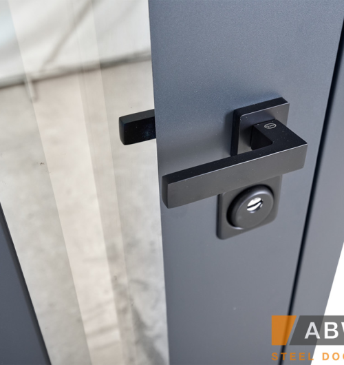Nordi Glass комплектація Defender 1200. Колір: RAL 7021T + Білий матовий