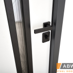 Nordi Glass комплектація Defender 1200. Колір: RAL 7021T + Білий матовий
