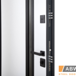 Nordi Glass комплектація Defender 1200. Колір: RAL 7021T + Білий матовий