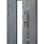 Nordi Glass комплектація Defender 1200. Колір: RAL 7021T + Білий матовий