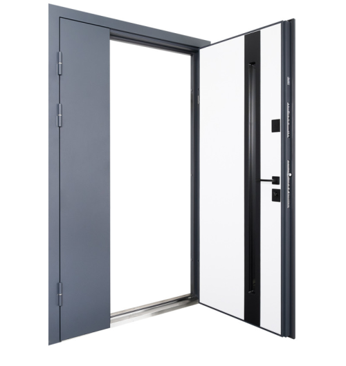 Nordi Glass комплектація Defender 1200. Колір: RAL 7021T + Білий матовий