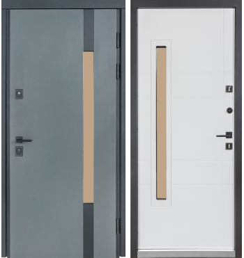 Булат Cottage, модель 705/431. Колір: metalic anthracite + білий атласний