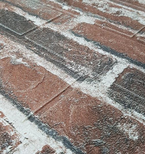 3D панелі в рулоні (червона катеринославська цегла 3мм)
