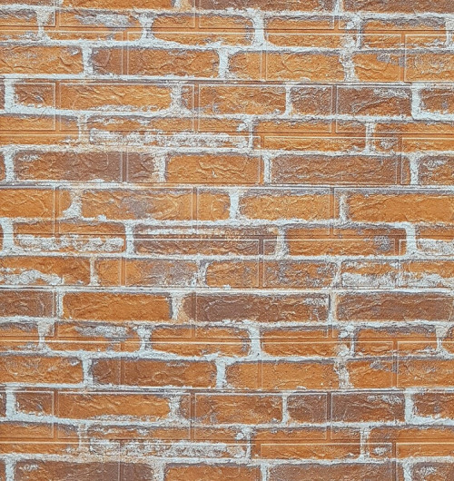 3D панелі в рулоні (руда катеринославська цегла 3мм)