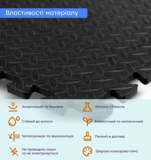 Підлога-пазл "Чорне" (SW-00001169) Підлога-пазл "Чорне" (SW-00001169)