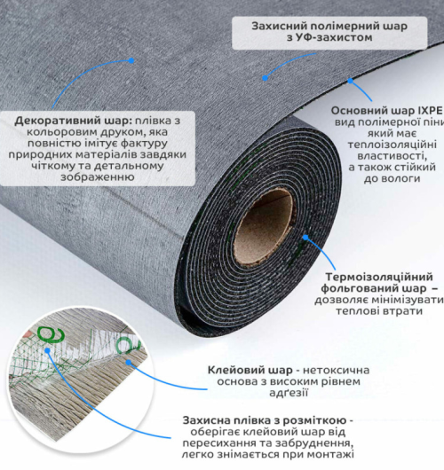 Підлогове вінілове покриття в рулоні (SW-00001823) Підлогове вінілове покриття в рулоні (SW-00001823)