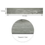 Плитка вінілова - ламінат (сіре дерево)