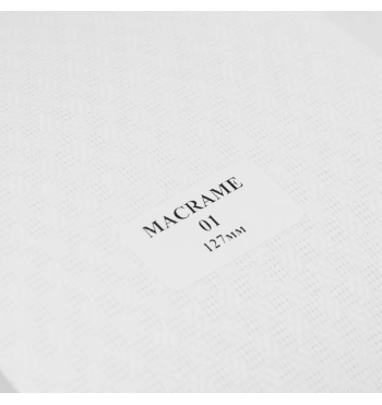 Macrame 127мм 01 білий